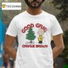 The Peanuts Charlie Brown Good Grief Merry Christmas T Shirt