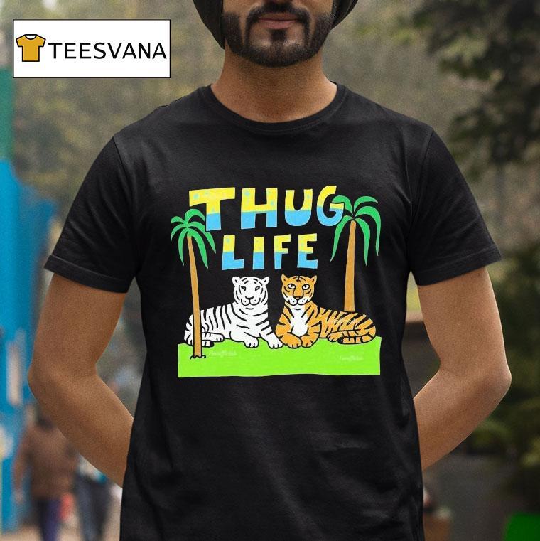 Thug Life Tigers T Shirt Thug Life Tigers T Shirt