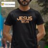 Virginia Tech Hokies X Jesus Won Logo T Shirt