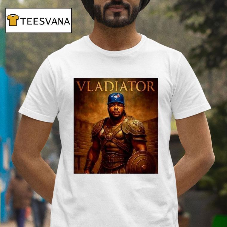 Vladiator Toronto Blue Jays Vladimir Guerrero Jr T Shirt Vladiator Toronto Blue Jays Vladimir Guerrero Jr T Shirt