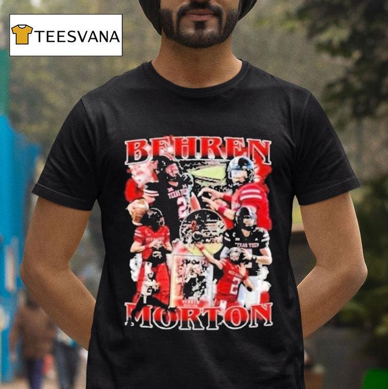 William Green Behren Morton Texas Tech Red Raiders T Shirt William Green Behren Morton Texas Tech Red Raiders T Shirt