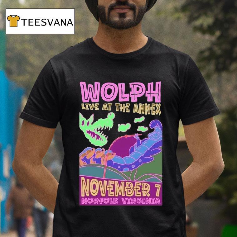 Wolph The Annex On Nov Concer T Shirt Wolph The Annex On Nov Concer T Shirt