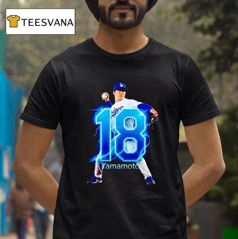 Yoshinobu Yamamoto La Dodger T Shirt Yoshinobu Yamamoto La Dodger T Shirt