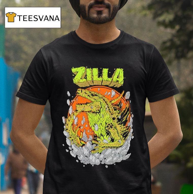 Zilla Rumble In The City T Shirt Zilla Rumble In The City T Shirt