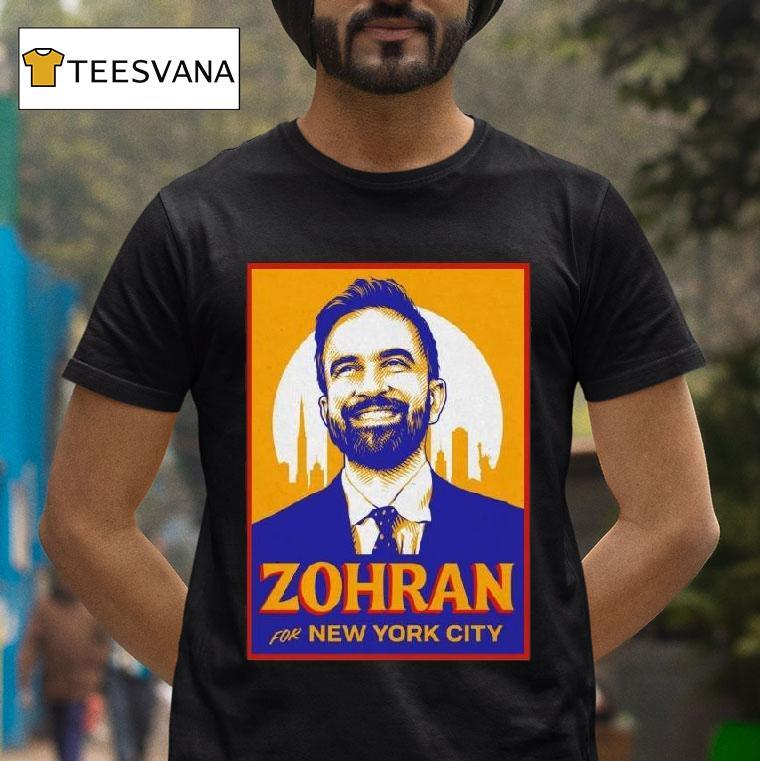 Zohran Mamdani For New York City Mayor T Shirt Zohran Mamdani For New York City Mayor T Shirt