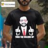 Zohran Mamdani Turn The Volume Up Middle Finger T Shirt