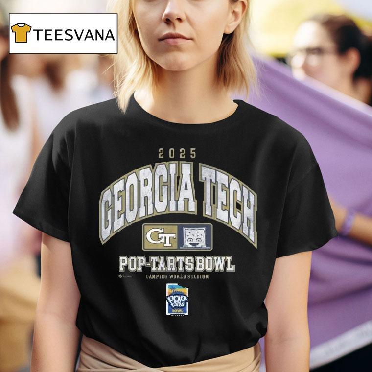 Pop Tarts Bowl Georgia Tech Camping World Stadium T Shirt