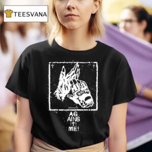 Against Me Gloves Hands T Shirt