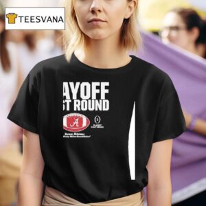 Alabama Crimson Tide Football Cfp First Round Winner T Shirt