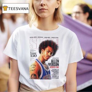 Allen Iverson Slam Respect Due The Ultimate Look Back At The Greatest Players Philadelphia Ers T Shirt