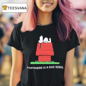 Assc X Peanuts Happiness Is A Sad Song T Shirt