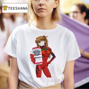 Asuka Langley Soryu X Budweiser T Shirt