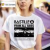 Bastille From All Sides Live Tour T Shirt