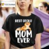 Best Gecko Mom Ever Leopard Lizard Reptile T Shirt