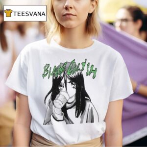 Billie Eilish Anime Drink T Shirt