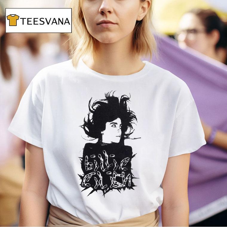 Billie Eilish Hair Portrai T Shirt