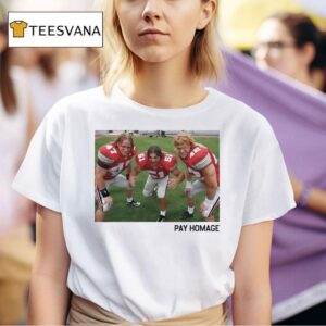 Bobby Carpenter A J Hawk Anthony Schlegel Ohio State Buckeyes Pay Homage T Shirt