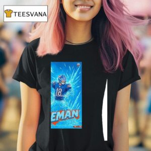 Caleb Williams The Iceman Chicago Bears Football T Shirt