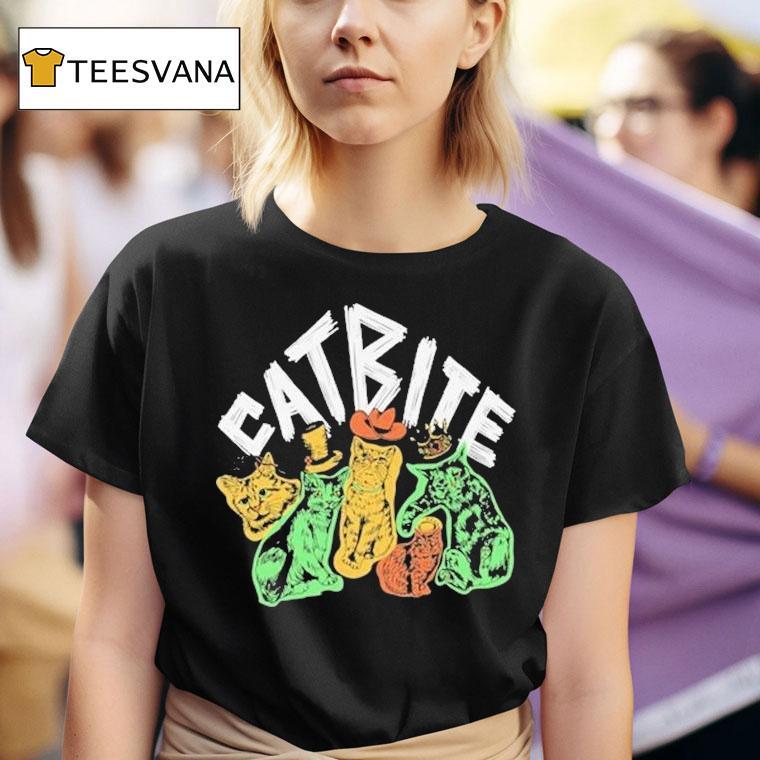 Catbite Cat Party T Shirt