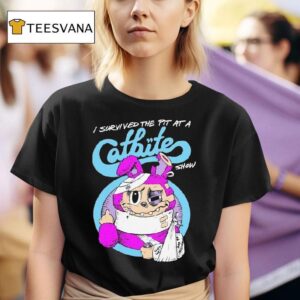 Catbite I Survived The Put At A Cafufu Show T Shirt