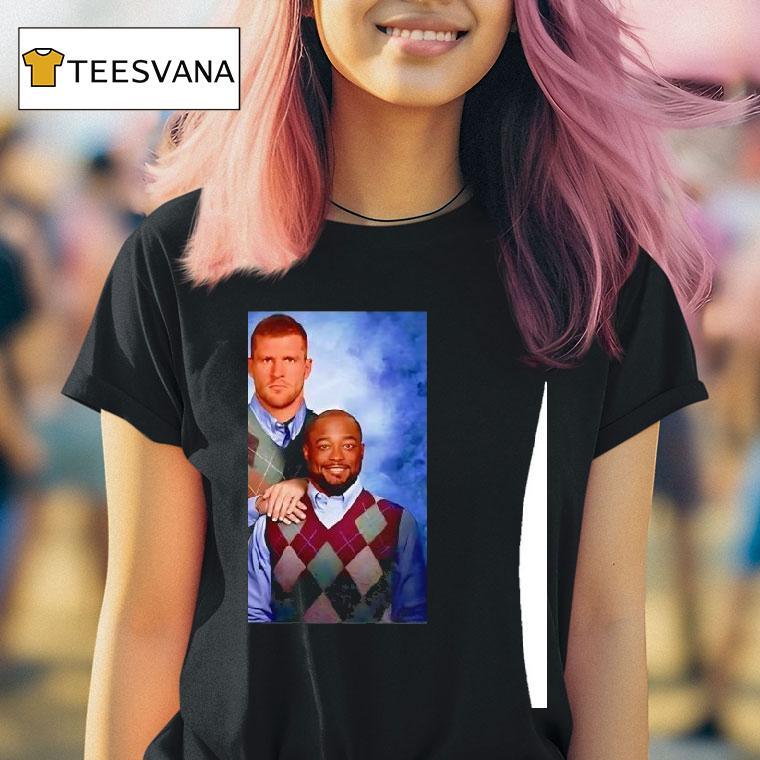 Coach Mike Tomlin And T J Watt Pittsburgh Slers Football Step Brothers T Shirt
