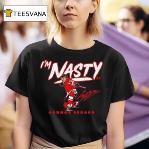 Connor Bedard I M Nasty Signature Hockey League Players T Shirt
