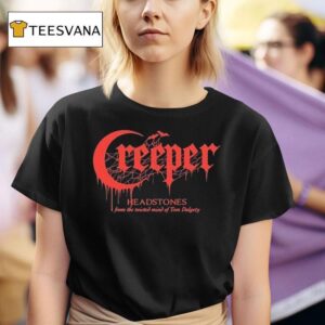 Creeper Headstones From The Twisted Mind Of Tom Dalgety T Shirt