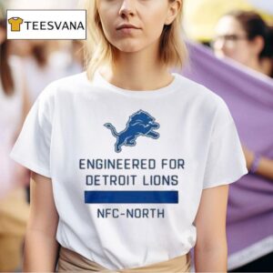 Dan Campbell Detroit Lions Engineered For Nfc North T Shirt