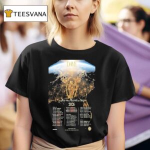 Dave The Boy Who Played The Harp Tour Dates T Shirt