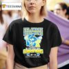 Delaware Blue Hens Ventures Bowl Champions Score Neon T Shirt