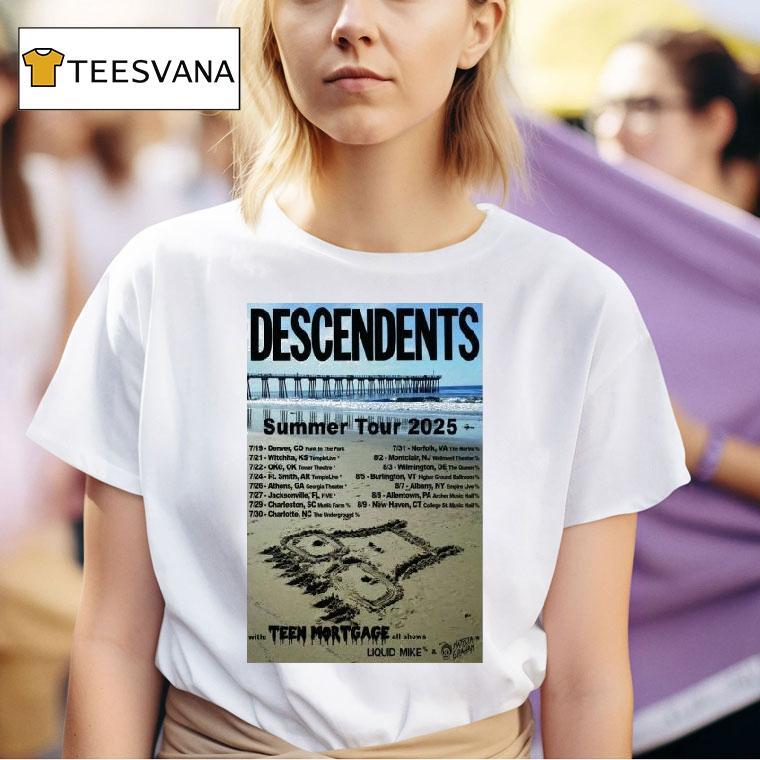 Descendents Summer Tour N Mortgage Liquid Mike T Shirt