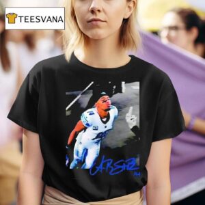 Detroit Football St Brown Vintage Graphic T Shirt