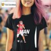 Fernando Mendoza Heman Indiana Hoosiers Signature T Shirt