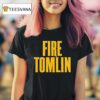 Fire Mike Tomlin Coach Pittsburgh Slers Football T Shirt