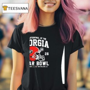 Georgia Bulldogs Champions Sugar Bowl Cfp Quarterfinal At The New Orleans La T Shirt