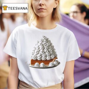 Giant Mound Of Whipped Cream T Shirt