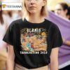 Glamis Bums Thanksgiving Skeleton T Shirt
