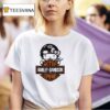 Green Bay Packers X Hello Kitty Motor Harley Davidson T Shirt