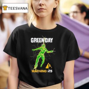 Green Day Warning Th Anniversary T Shirt