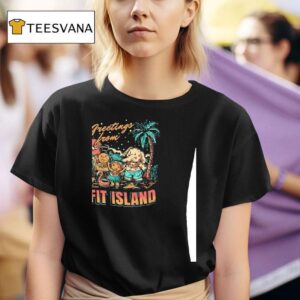 Greetings From Misfit Island Festive Christmas T Shirt