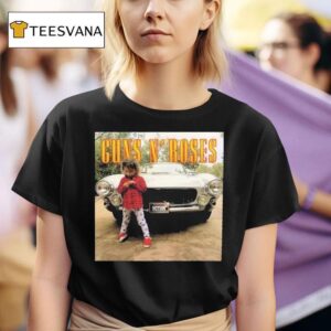 Guns N Roses Nothin Kid Car Photo T Shirt