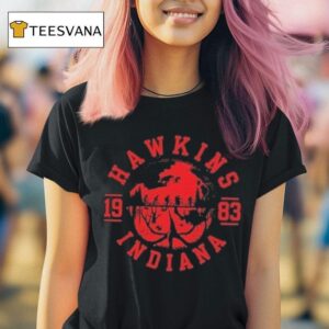Hawkins Indiana Upside Down T Shirt