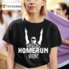 Homerun Touchdown Signal Graphic T Shirt