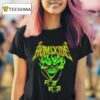 Homixide Gang Green Flames T Shirt