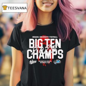 Indiana Big Ten Champs Bison Graphic T Shirt