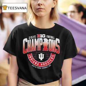 Indiana Hoosiers Big Ten Football Champions T Shirt