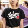 Indiana Hoosiers Rose Bowl Logo T Shirt