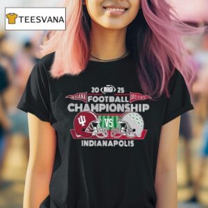 Indiana Hoosiers Vs Ohio State Buckeyes Football Big Ten Championship Head To Head Adul T Shirt