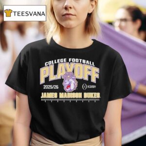 James Madison Dukes College Football Playoff Cfp T Shirt