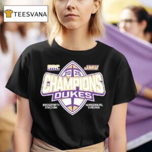 James Madison University Dukes Football Champions T Shirt